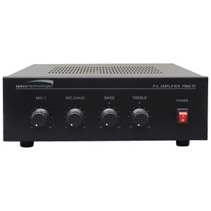 Speco Technologies PBM30 - Speco Technologies PBM30 30W Contractor PA Amplifier
