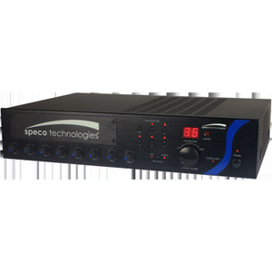 Speco Technologies PBM60A 60W PA Mixer Amplifier with Module Bay