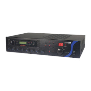 Speco PBM60AU 60W PA Mixer Amplifier USB/Tuner - image 2