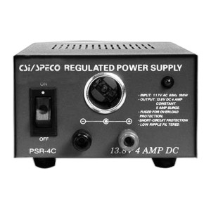 Speco Technologies PSR4C 4 Amp Regulated 12VDC Power Supply with - image 2