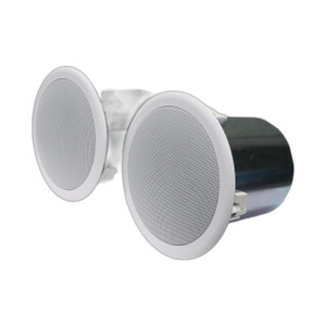 Speco Technologies SP5NXCTUL 5 inch UL metal backcan speaker pair for surveillance systems