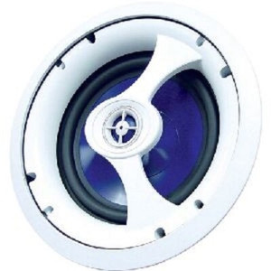 SP625C Speco 6.5" ceiling speaker close-up driver and mounting bracket detail