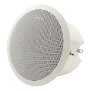 Speco Technologies SP6MAT 70V speaker enclosure rear connections close-up