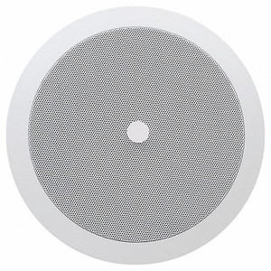 SPG66TC Speco 6-inch speaker detail showing volume control knob