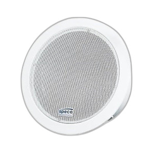 Speco SPIPC6AM Speco SPIPC6AM 15W IP Ceiling Speaker PoE Mic