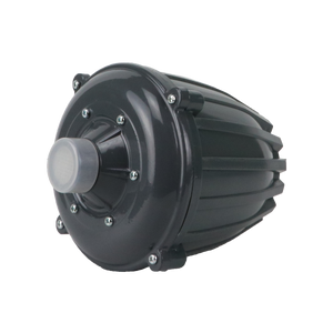 Speco SRD100 100W RMS driver rear panel terminals and inputs