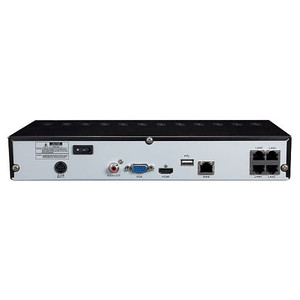 Speco ZIP44T4 NVR 4TB Hard Drive and Turret Camera Bundle for Surveillance