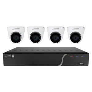 Speco Technologies ZIPK4T2 4Ch H.265 NVR with 4 Outdoor IR 5MP IP