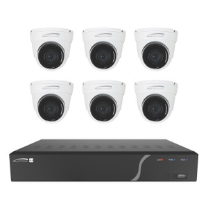 Speco Technologies ZIPK8TA 8Ch NVR w/ 5 Outdoor IR 5MP IP Cameras