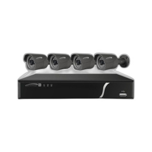 Speco Technologies ZIPL4B1 - Speco ZIPL4B1 4-Channel 1080p NVR Kit 1TB
