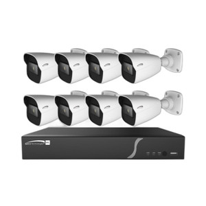 Speco ZIPL88B2 8-channel bullet security camera kit with 2TB storage system