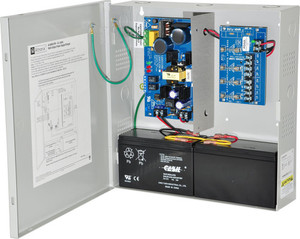 AL400ULPD4CBR Altronix 4-channel charger unit side angle