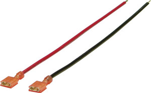 Altronix BL2 8-inch battery leads 18AWG gauge power connectors for security systems