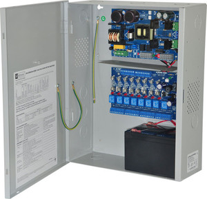 Altronix EFLOW102NA8 12VDC 10A Power Supply With 8-Output
