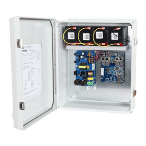 Altronix NETWAY4E1WPX 4-Port PoE+ Outdoor Injector front view product shot