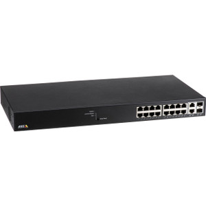 Axis 5801-694 T8516 16 PoE+ Gigabit Network Switch front view