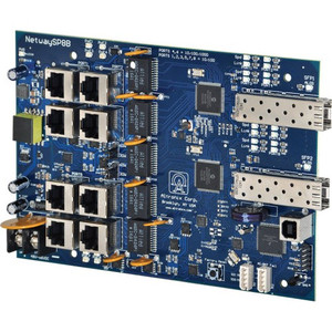 Altronix NETWAYSP8B 8-port Fiber Media Conv, 2SFP