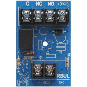 RBUL 12/24VDC sensitive relay module by Altronix installation detail view