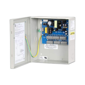 Altronix SAV18D power supply front panel with output terminals and status indicators