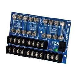 T1CVK3F4 Altronix 6 amp fused dual-voltage power supply rear connections