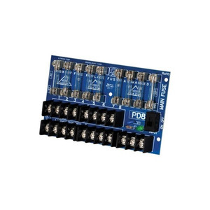 Altronix T2DDK38DED 8-Output DIN Rail Power Distribution Module