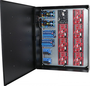 Altronix T3MK77F16D 16-door access control kit with power supply and wiring