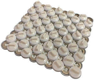 Altronix WM100 magnetic cable tie mount 100-pack for security system installations