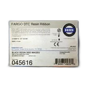 HID 045616 DTC1500 Resin Black Ribbon 3000