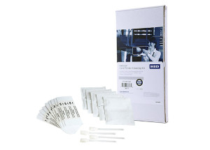 HID 088933 HDP printer cleaning kit swabs and maintenance tools close-up detail