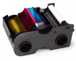 HID 045000 DTC1000/1250E YMCKO Ribbon Cartridge for ID card printers