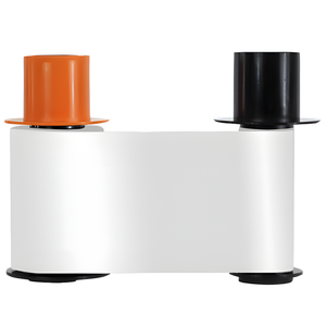 HID 45206 DTC4500e white printer ribbon for ID card printing systems