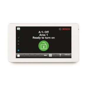Bosch B940W Slim Touch Keypad - SDI2 compatible touch screen keypad with function keys.