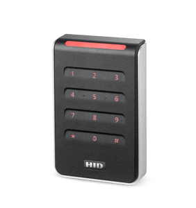 HID Fargo DTC4500e dual-sided card printer with OMNIKEY 5127 contact smart card reader