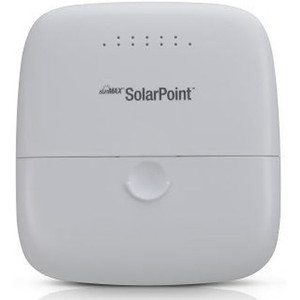 Ubiquiti SM-SP-40 MPPT solar charge controller front view with display panel