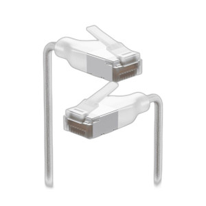 Ubiquiti UACC-CABLE-PATCH-EL-C6A-2M-W UniFi Cat6A braided patch