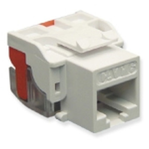 International Connectors and Cable Module Cat 6 EZ White - IC1078L6WH