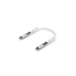 UACC-UPLINK-SFP28-0.15M-10 Ubiquiti fiber optic direct attach cable detail shot