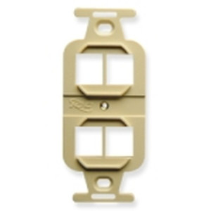 International Connectors and Cable Insert Electrical HD 4-PORT Ivory - IC1074PIIV