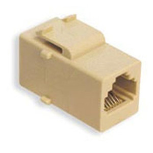 International Connectors and Cable Module Coupler RJ-11 Pin 1-1 Black - IC107C6RBK