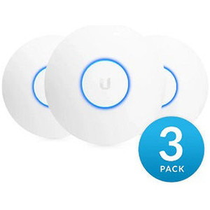 Ubiquiti UAP-NANOHD-3-US UniFi Access Point compact white wireless router front view