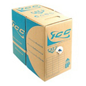 International Connectors and Cable Cat 5E 350 UTP Solid Cable 24G 4P CMR 1 000 FT White - ICCABR5EWH