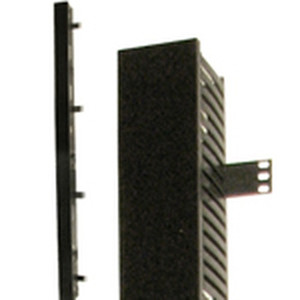 International Connectors and Cable Panel Vertical Finger Duct Flat Mount 4X5X78 - ICCMSCMA84
