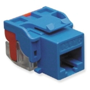 International Connectors and Cable Module Cat 6 EZ Blue - IC1078L6BL