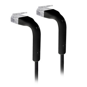 Ubiquiti U-CABLE-PATCH-RJ45-BK black ethernet patch cable for security systems