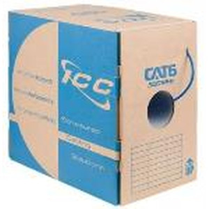 International Connectors and Cable Cat 6 500 UTP Solid Cable 23G 4P CMR 1 000 FT White - ICCABR6VWH
