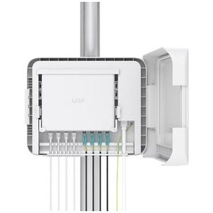 Ubiquiti UISP-BOX-PLUS weatherproof management enclosure for outdoor network installations