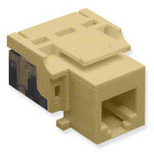 International Connectors and Cable Module Voice RJ-11 EZ Ivory - IC1076V0IV
