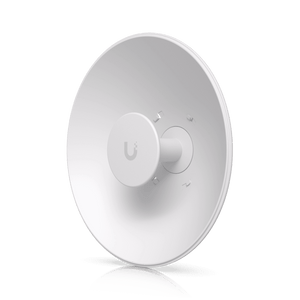 Ubiquiti UISP-DISH-MINI management device with compact white housing and mounting bracket