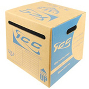International Connectors and Cable Cat 6E 600 UTP Solid Cable 23G 4P CMP 1 000 FT White - ICCABP6EWH