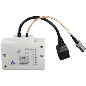 Veracity VHW-HWPS-CBB HIGHWIRE Powerstar PoE Extender front view with ports and connectors
